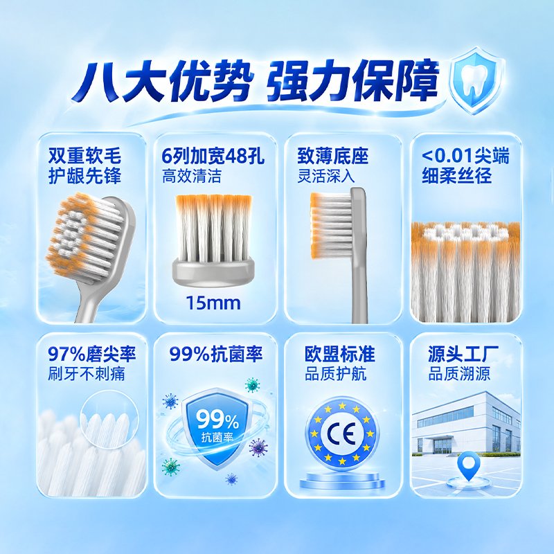 成人牙刷 B707