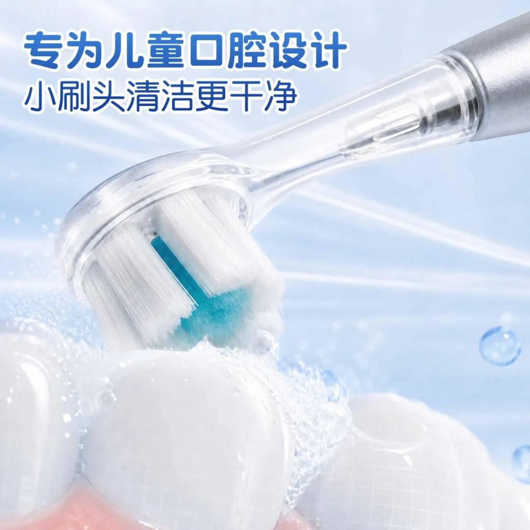 手柄重复用，只换刷头｜实用型儿童牙刷刷博士 G308（images 4）