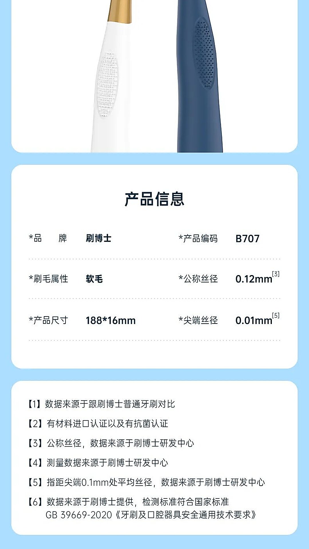 刷博士宽头高效洁齿软毛护龈牙刷（images 8）